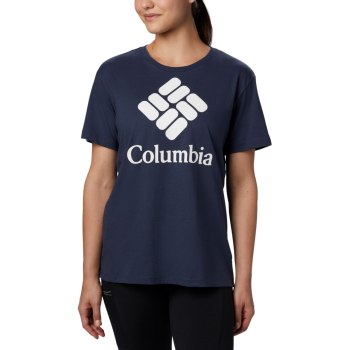 Columbia T-Shirt Dames, Park Relaxed Donkerblauw, 96KVYPNGW